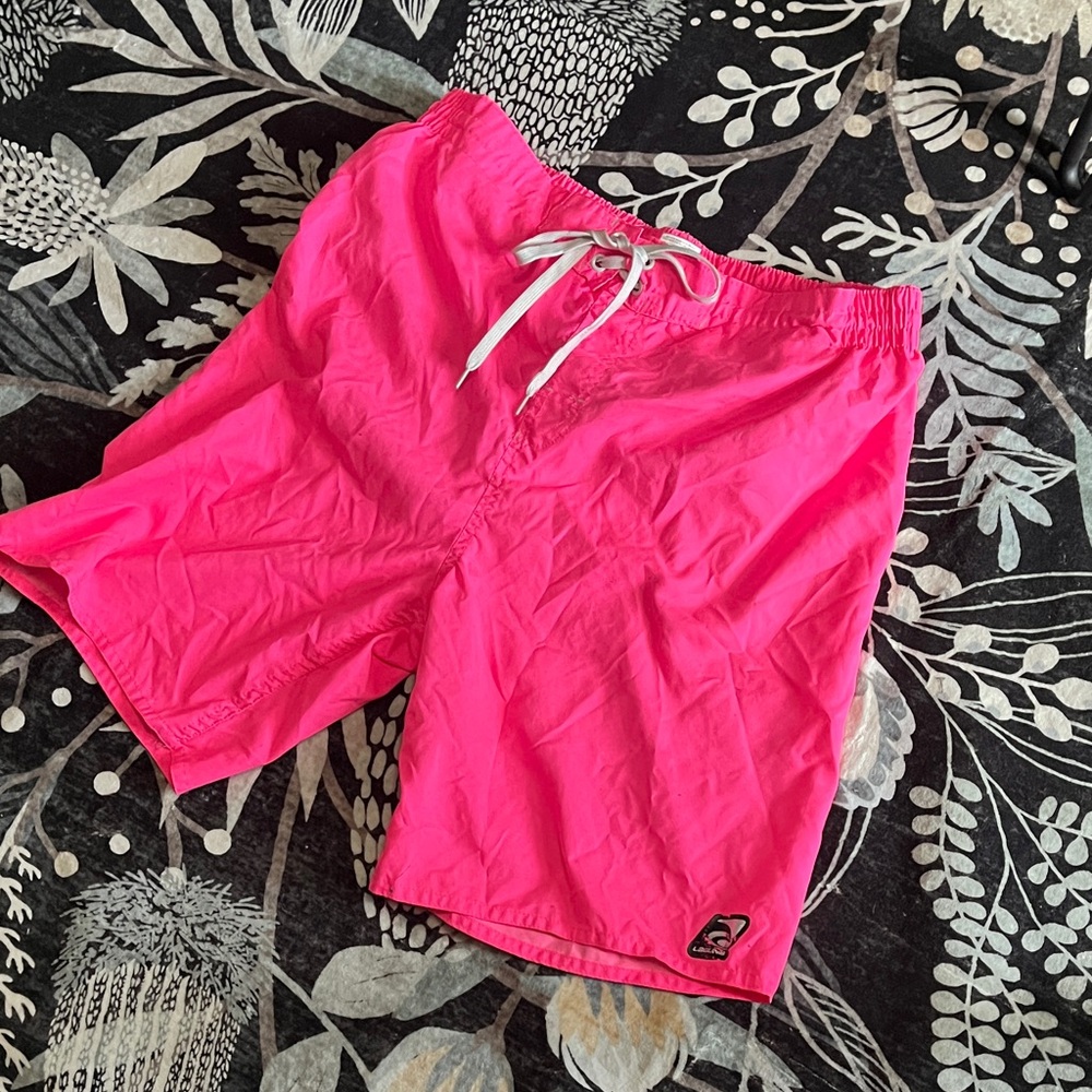 Laguna B Pink Swim Trunks